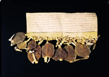 Letter from the Prelates and Barons of the King Promising Louis VIII (1187-1226) that They Will Recognise His Son, Louis of France, as King After His Death, 3rd November 1226
